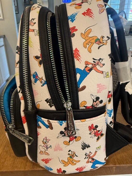 Loungefly Disney Parks Mickey and Friends Mini Backpack Brand New with Tags main image 8